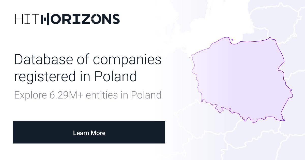 Database of companies registered in Poland