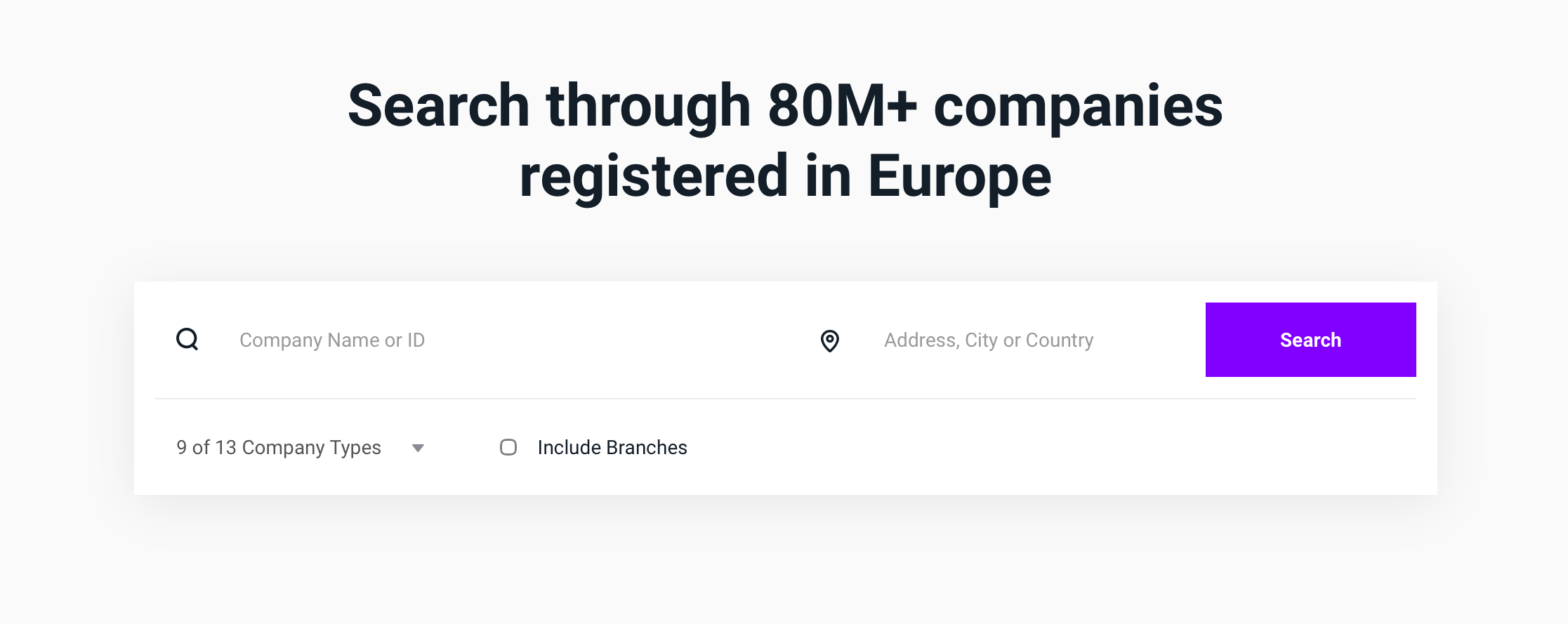 HitHorizons European Company Database Search